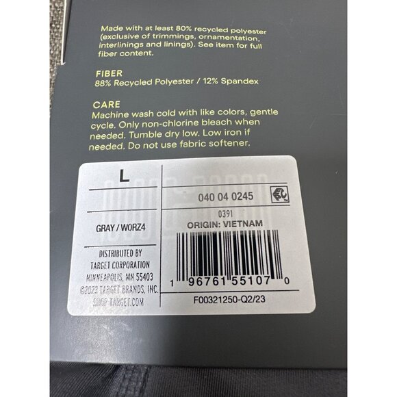 All In Motion Heavyweight Thermal Pants Large 36-38" Waist Gray - Picture 4 of 4